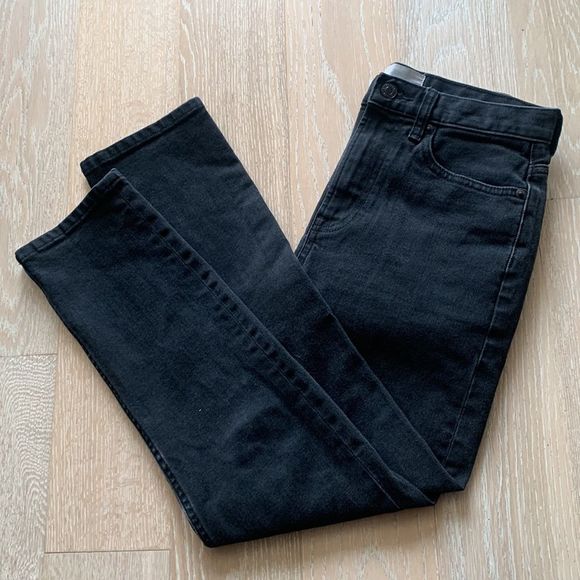 Everlane Slim Jeans Black Wash 26" Size 26 - Picture 1 of 11